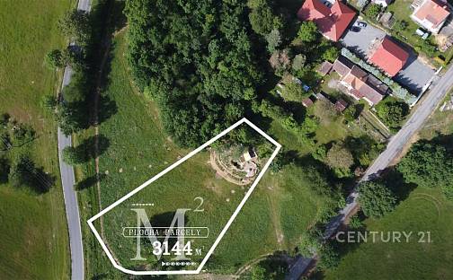 Prodej stavebního pozemku 3 010 m², Vysoký Chlumec, okres Příbram