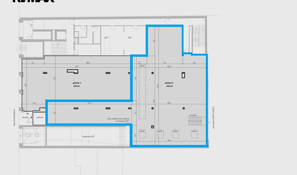 Pronájem obchodních prostor 445 m², Praha – náhled fotky 5