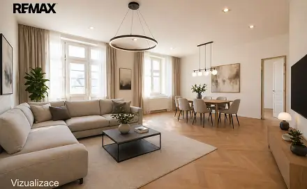 Pronájem bytu 3+1 127 m², Mírové náměstí, Louny