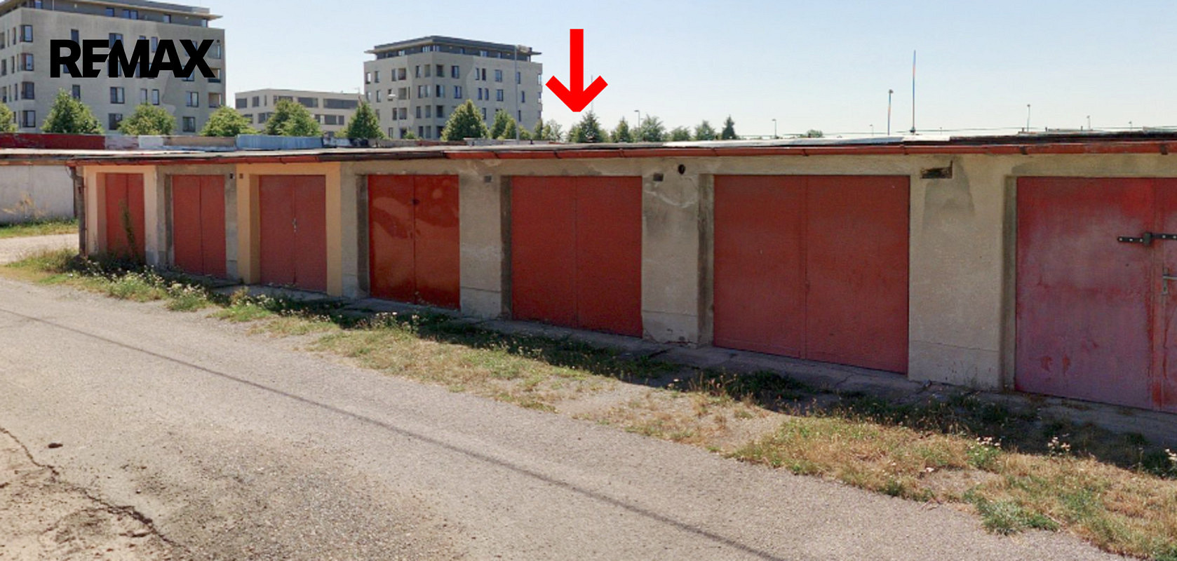 Přelouč, fibichova ul., prodej garáže cca 19 m2