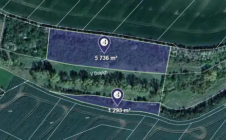 Prodej louky 879 m², Vrdy, okres Kutná Hora