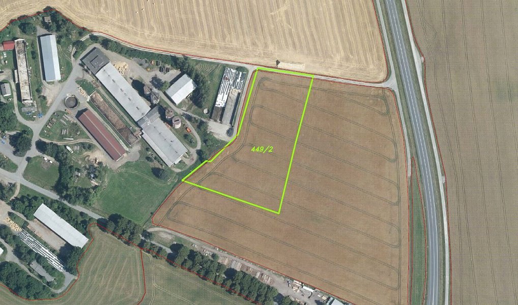 Prodej komerčního pozemku 11 096 m², Česká Bělá – náhled fotky 5
