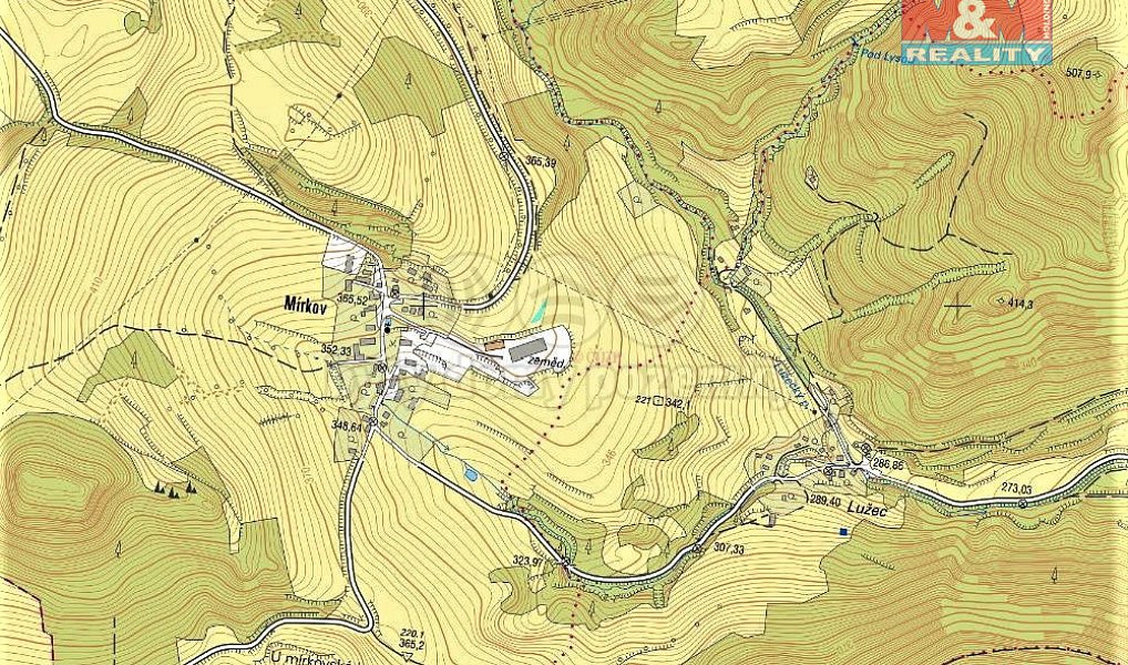Prodej pozemku 264 m², Povrly – náhled fotky 2