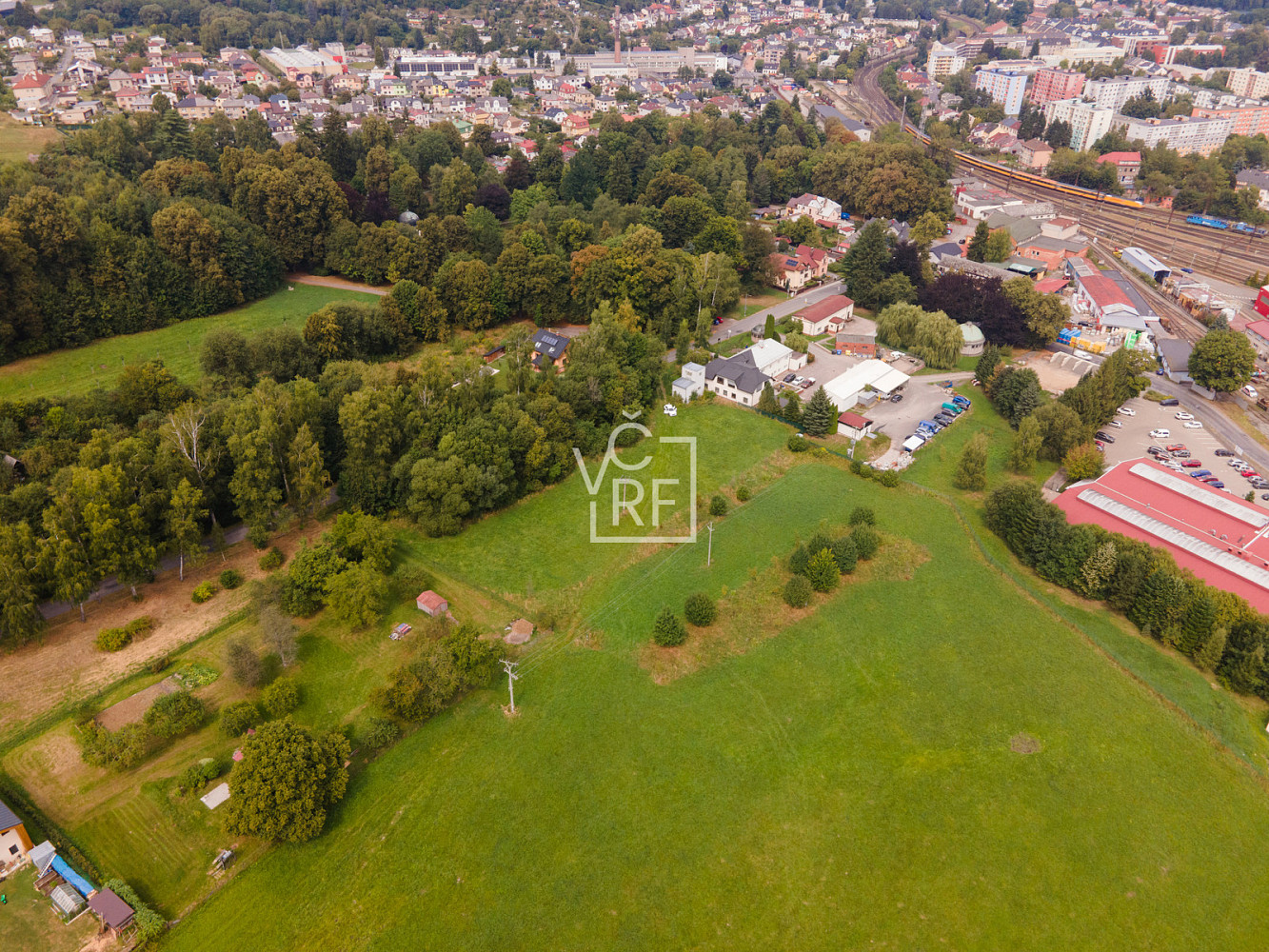 Prodej stavebního pozemku 3 468 m² – pohled 5