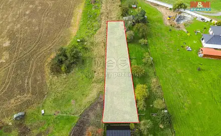 Prodej stavebního pozemku 942 m², Holýšov - Dolní Kamenice, okres Plzeň-Jih