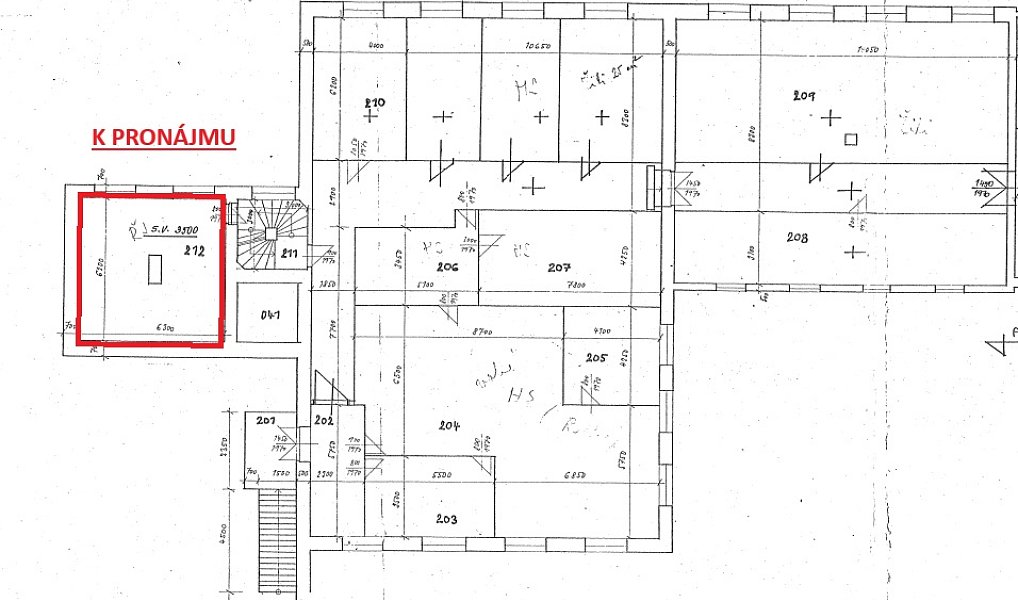 Pronájem kanceláře 39 m², Praha – náhled fotky 2