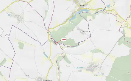 Dražba lesa 532 m², Chotěbudice