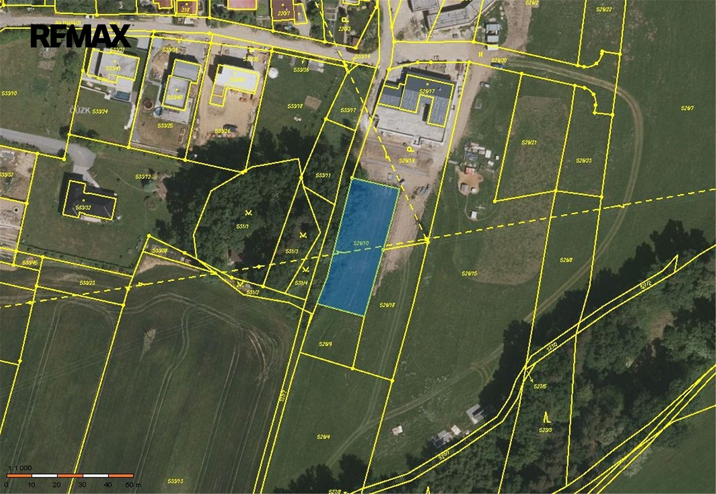 Prodej stavebního pozemku 971 m² – fotografie 2