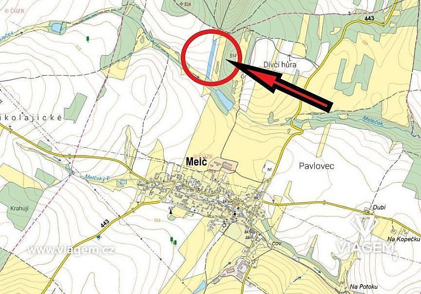 Prodej pole 3 464 m² – fotografie 4