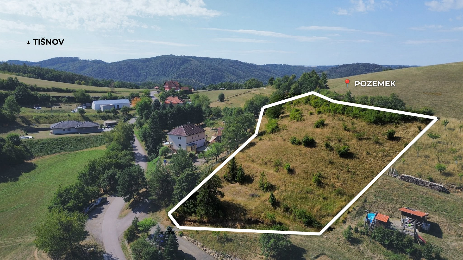 Prodej stavebního pozemku 4 281 m² – fotografie 2