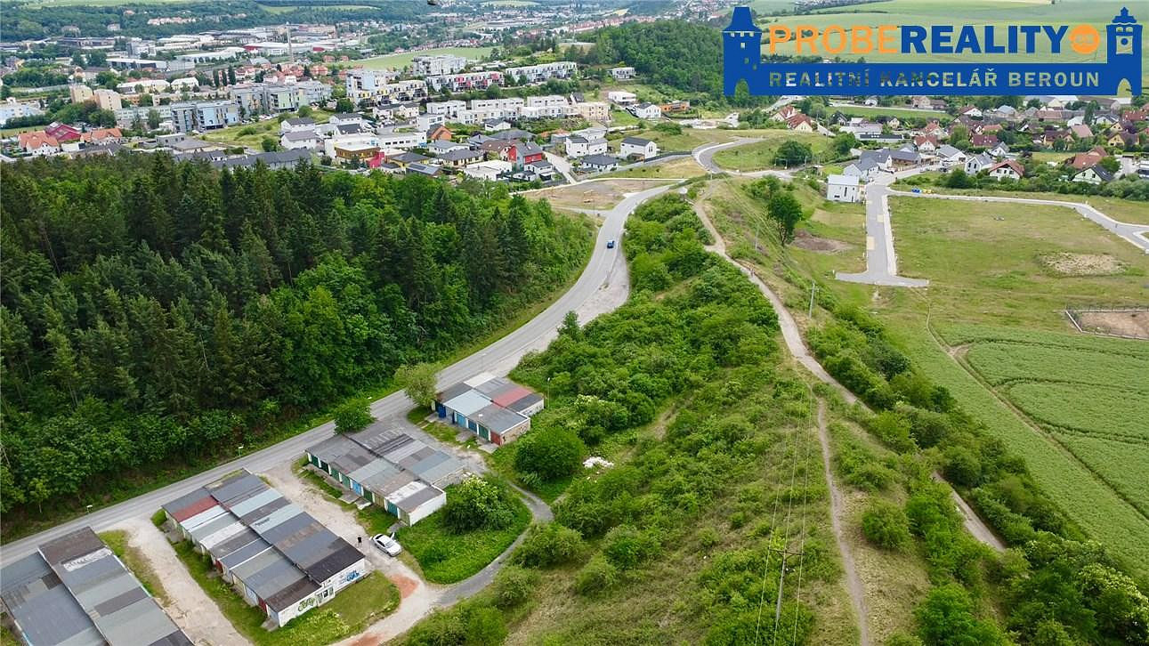 Pronájem zděné garáže 19 m2, Beroun ul. Okrajová.