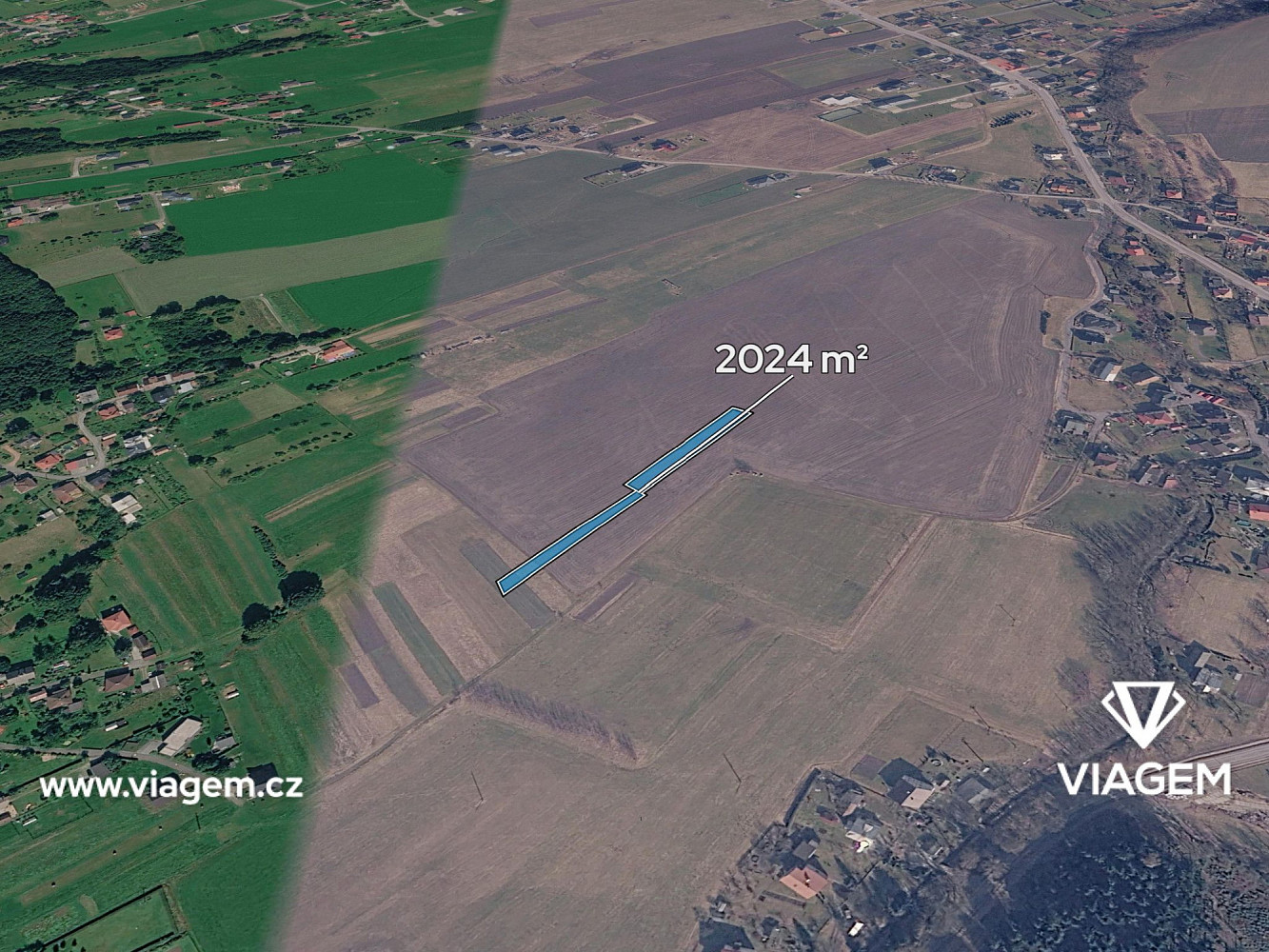 Prodej pole 2 024 m²