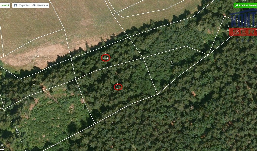 Prodej lesa 6 298 m², Mnichov – náhled fotky 3