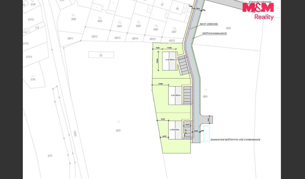 Prodej stavebního pozemku 11 222 m², Vodňany – náhled fotky 9