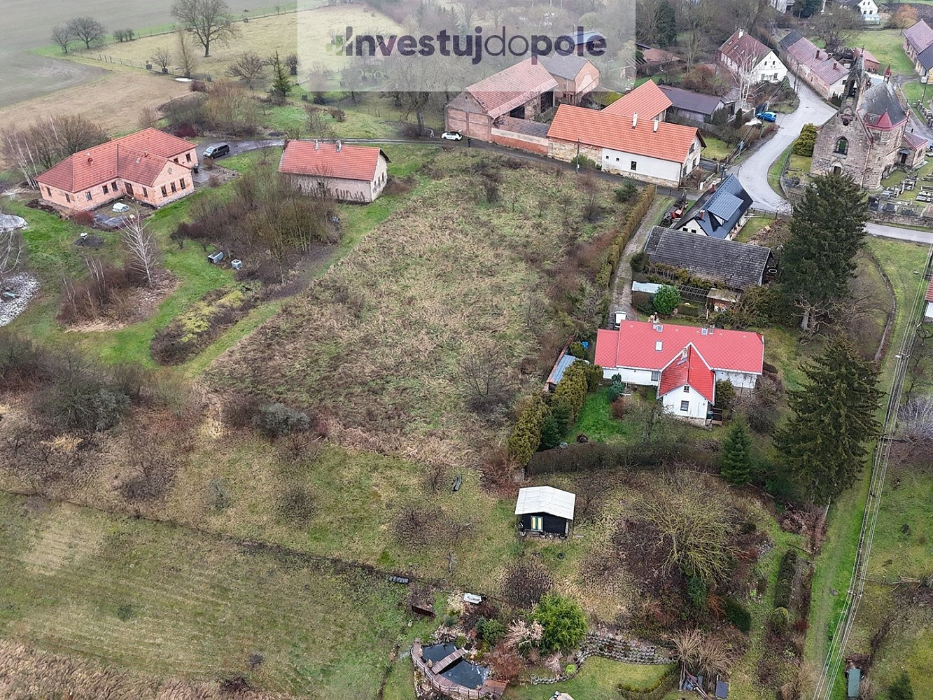 Prodej stavebního pozemku 3 217 m² – fotografie 4
