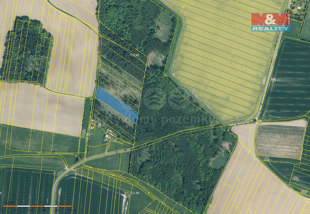 Prodej lesa 6 579 m²