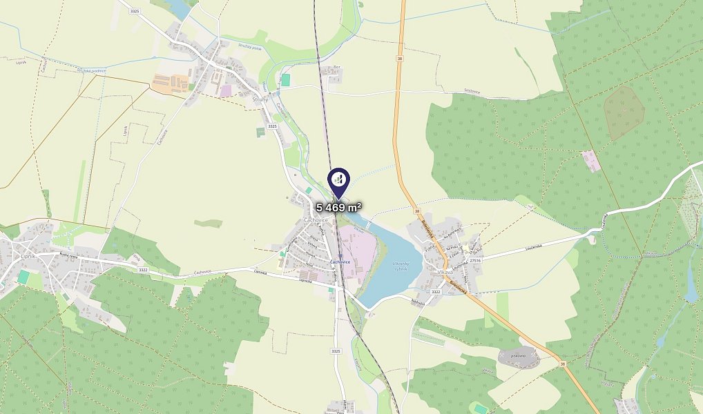 Prodej louky 5 469 m², Čachovice – náhled fotky 3
