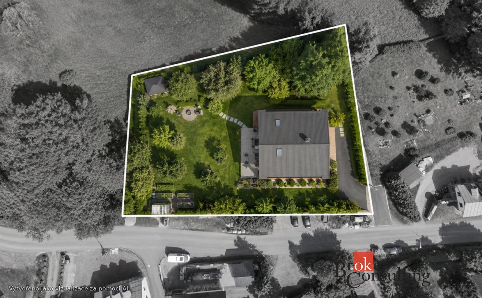 Prodej stavebního pozemku 2 757 m² – fotografie 3