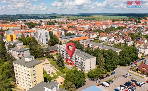 Prodej bytu 2+1 63 m², 17. listopadu, Písek - Budějovické Předměstí