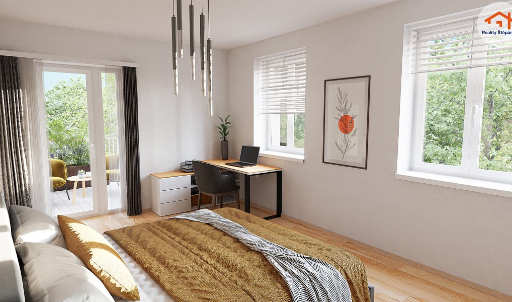 Prodej bytu 3+kk 76 m², České Budějovice – náhled fotky 3