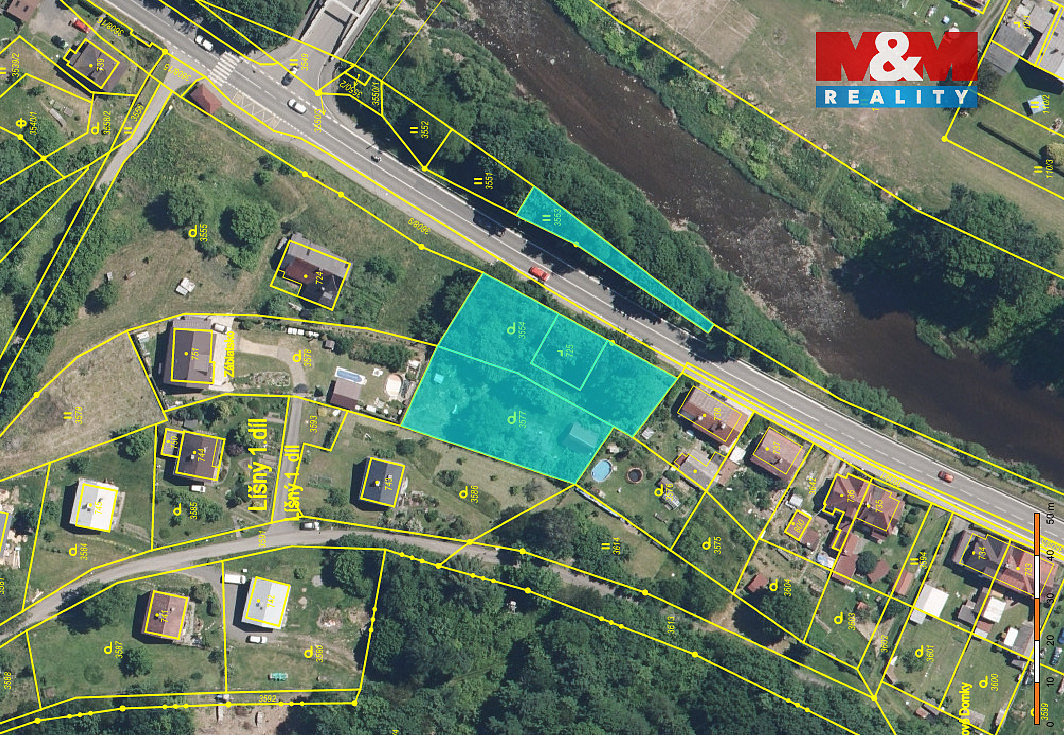 Prodej stavebního pozemku 1 977 m² – fotografie 3