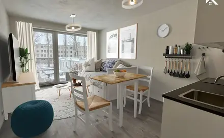 Pronájem bytu 1+kk 29 m², Sídliště Osvobození, Vyškov - Dědice