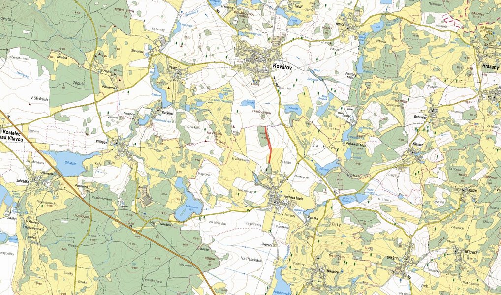 Prodej pole 8 223 m², Hrejkovice – náhled fotky 2