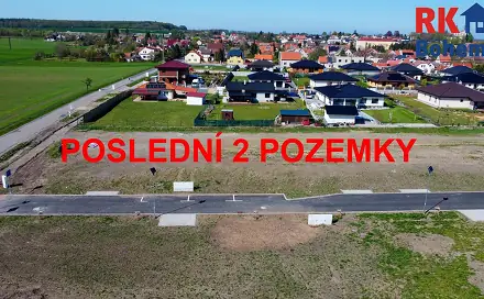 Prodej stavebního pozemku 928 m², Polní, Rožďalovice - Zámostí, okres Nymburk