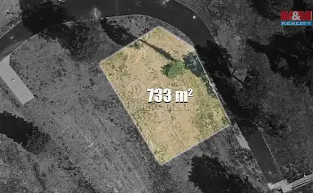 Prodej stavebního pozemku 733 m², Podhořany u Ronova, okres Chrudim