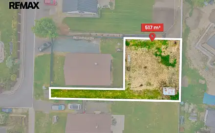 Prodej stavebního pozemku 517 m², Moravany, okres Pardubice