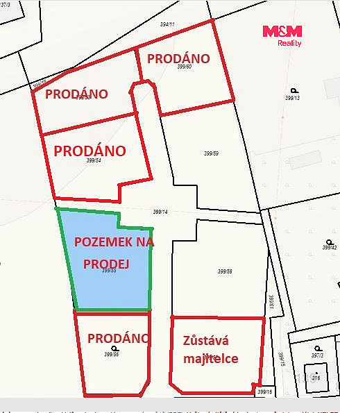 Prodej stavebního pozemku 986 m² — photo 2