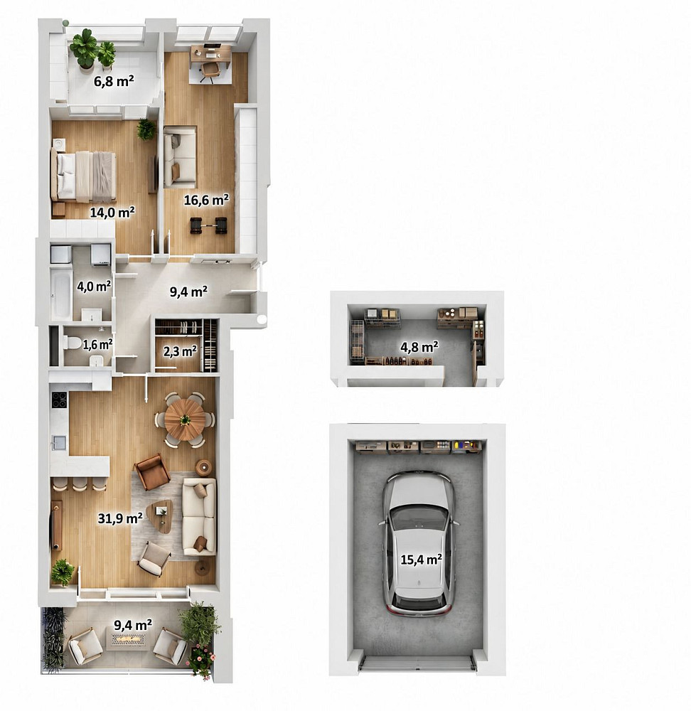 Prodej bytu 3+kk 88 m² – fotografie 5