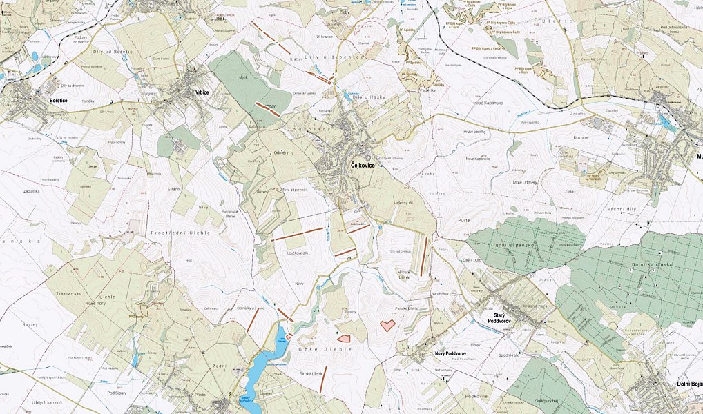 Prodej pole 194 311 m², Čejkovice – náhled fotky 14