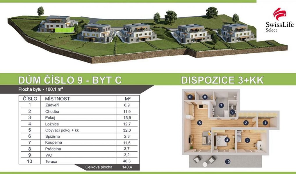Prodej bytu 3+kk 100 m², Luka nad Jihlavou – náhled fotky 14