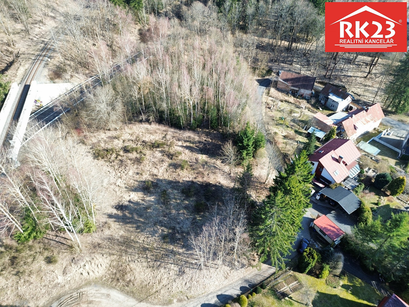 Prodej stavebního pozemku 6 347 m² – pohled 3