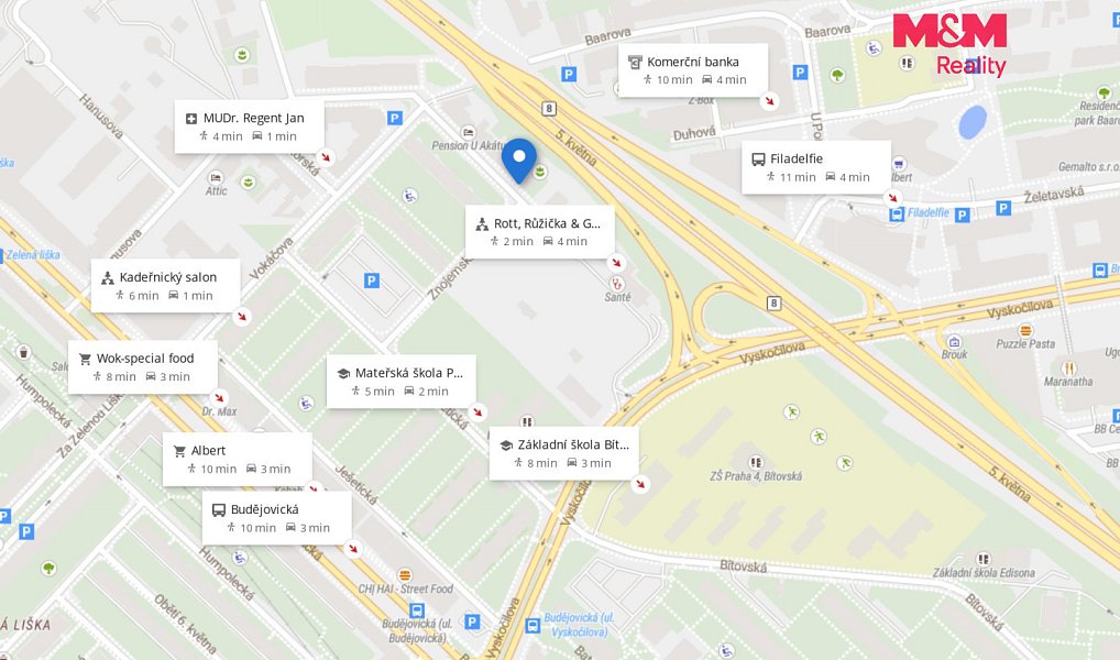 Prodej bytu 1+kk 28 m², Praha – náhled fotky 10