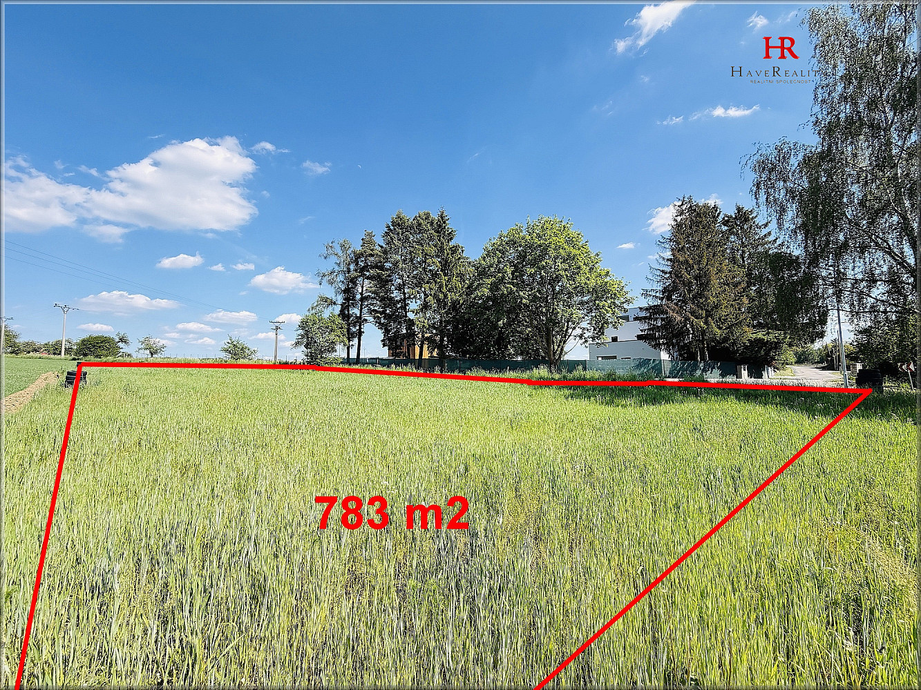 Prodej stavebního pozemku 783 m² – pohled 5