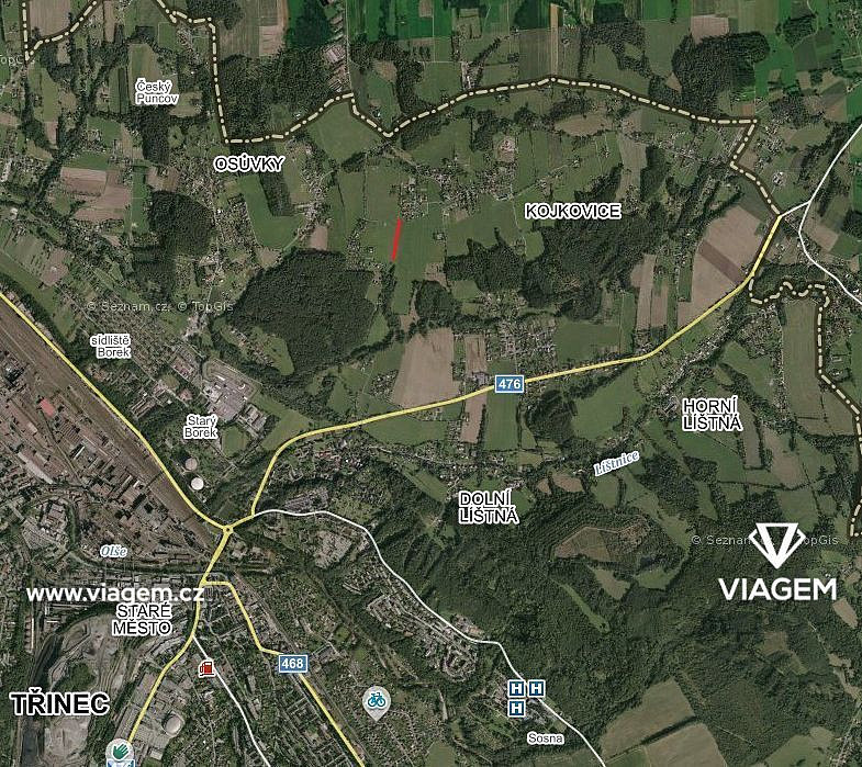 Prodej pole 222 m²