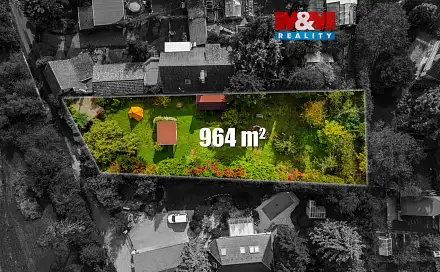 Prodej zahrady 964 m², Litoměřice