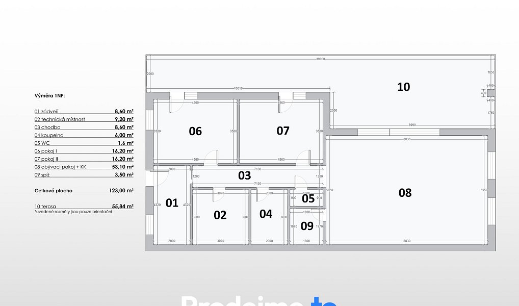 Prodej domu 182 m² s pozemkem 525 m², Hevlín – náhled fotky 5