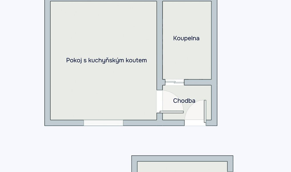 Prodej bytu 1+kk 23 m², Chlum u Třeboně – náhled fotky 4