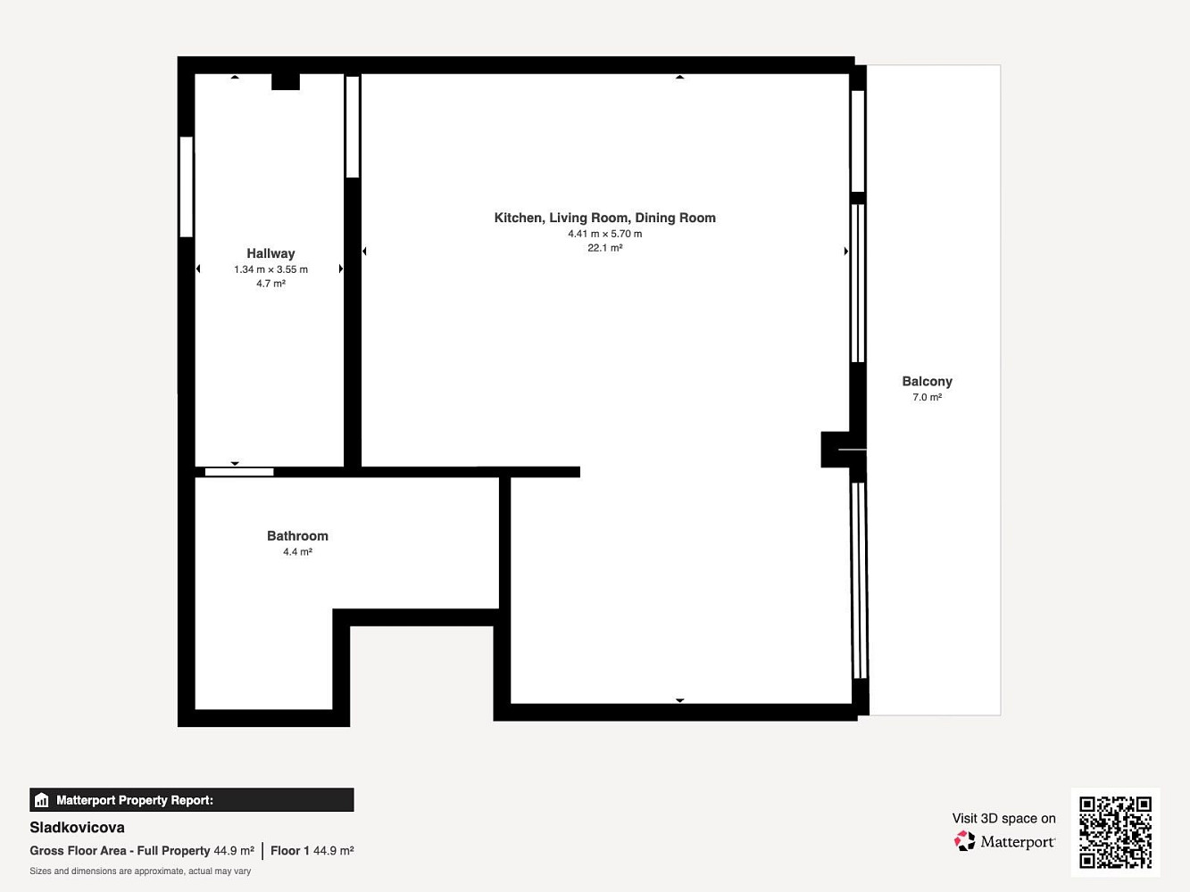 Prodej bytu 1+kk 41 m² – fotografie 4