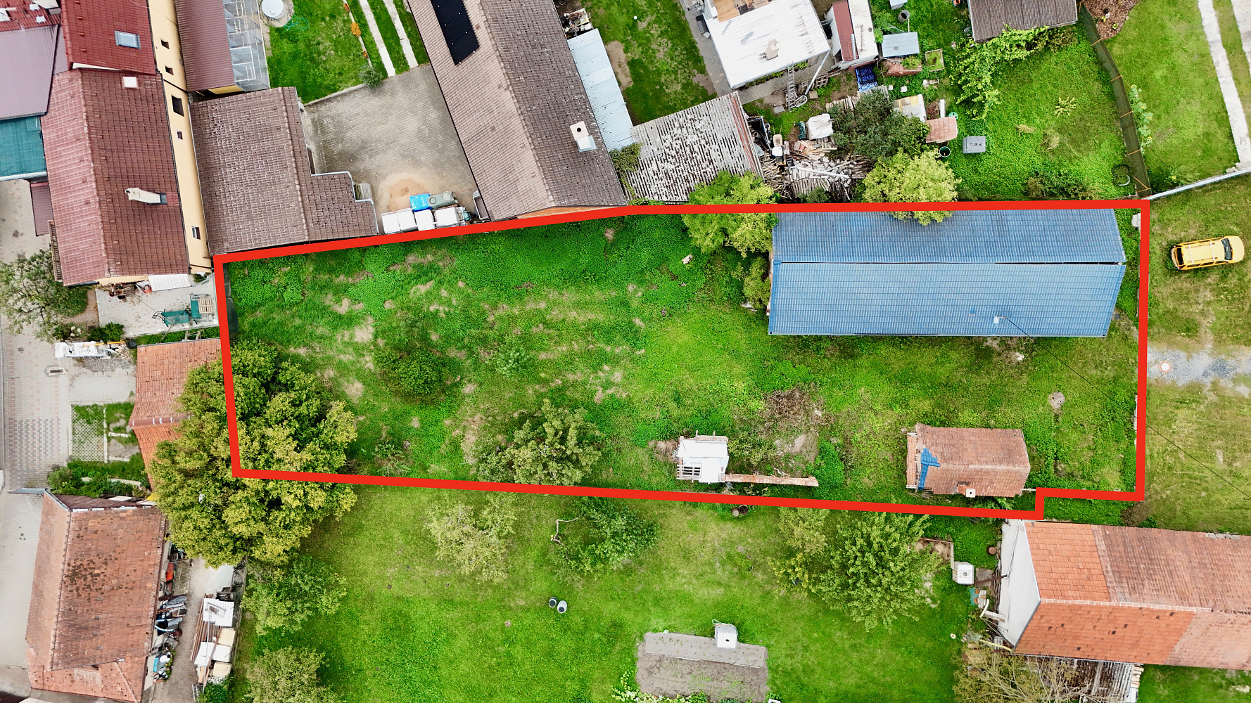 Prodej stavebního pozemku 1 070 m²