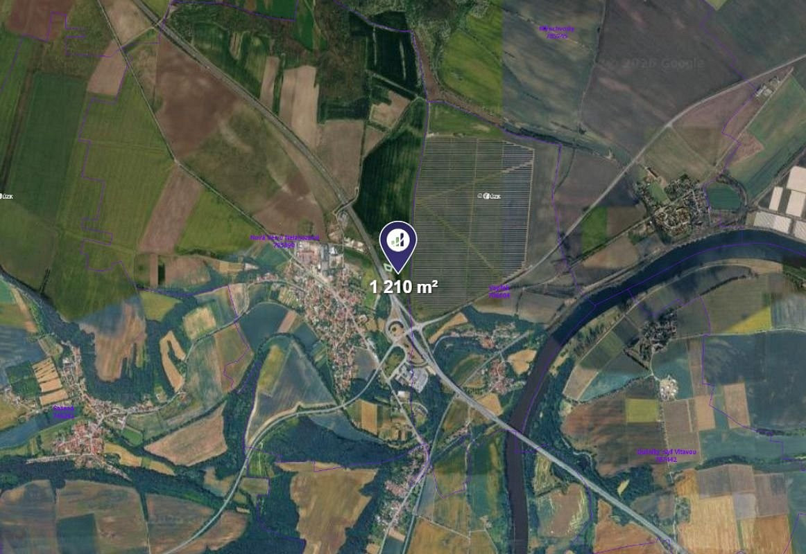 Prodej pole 1 210 m² – fotografie 2