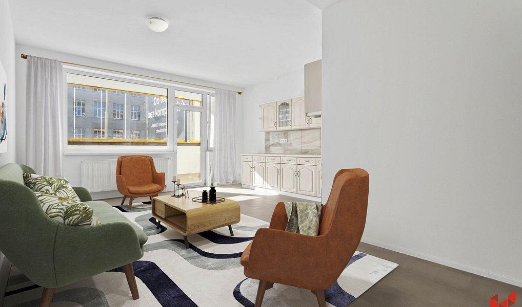 Prodej bytu 1+kk, 33 m², Vysočany, Praha 9, Praha
