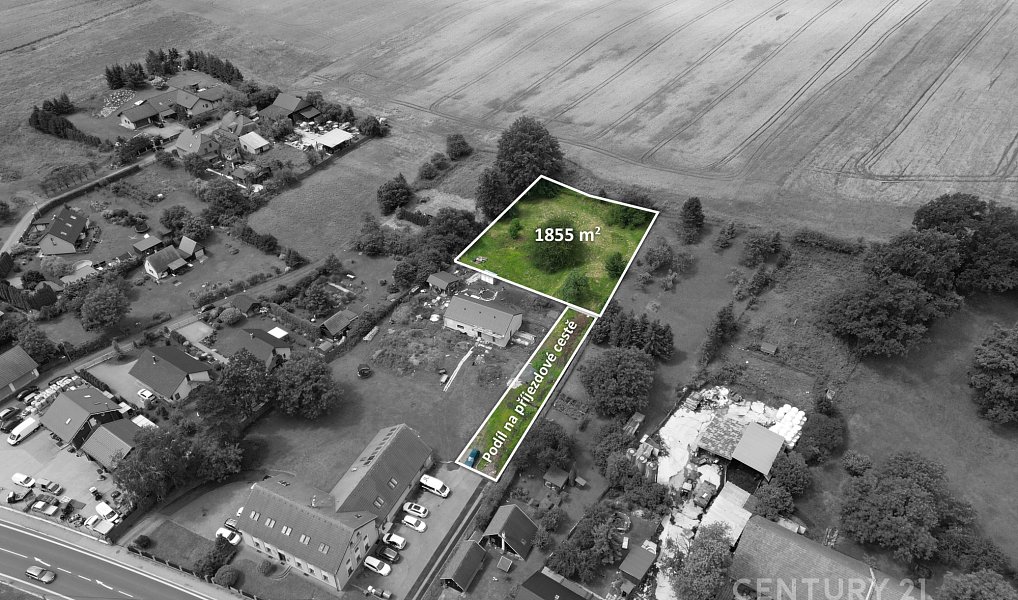 Prodej stavebního pozemku 1 855 m², Šenov u Nového Jičína – náhled fotky 7