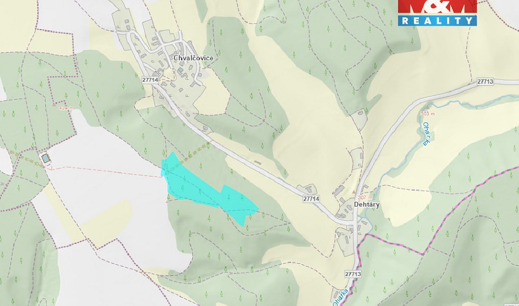 Prodej lesa 35 696 m², Bílá – náhled fotky 2