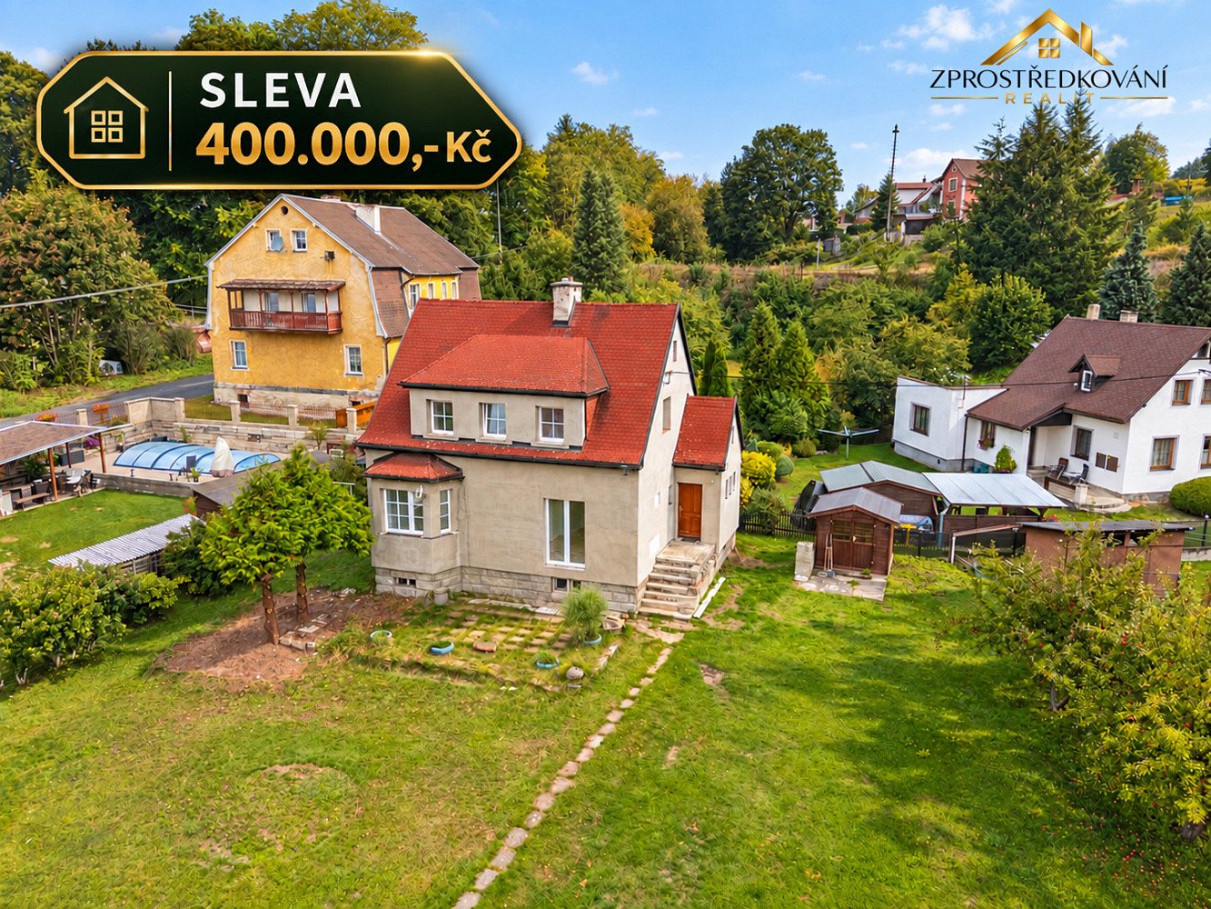 Prodej domu 109 m² s pozemkem 1 011 m²