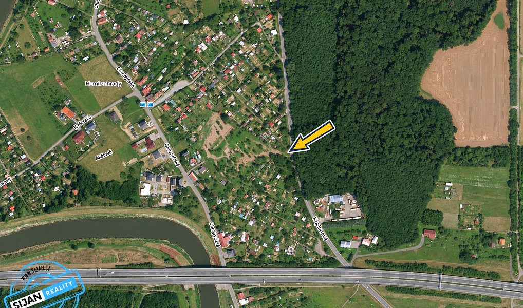Prodej zahrady 1 523 m², Kroměříž – náhled fotky 4