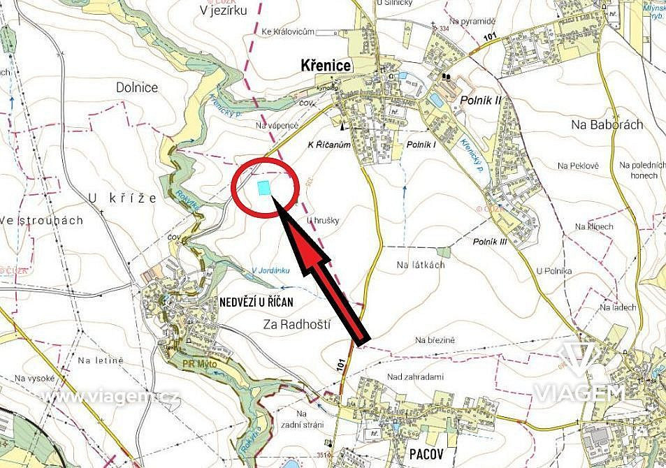 Prodej pole 1 990 m² – pohled 4